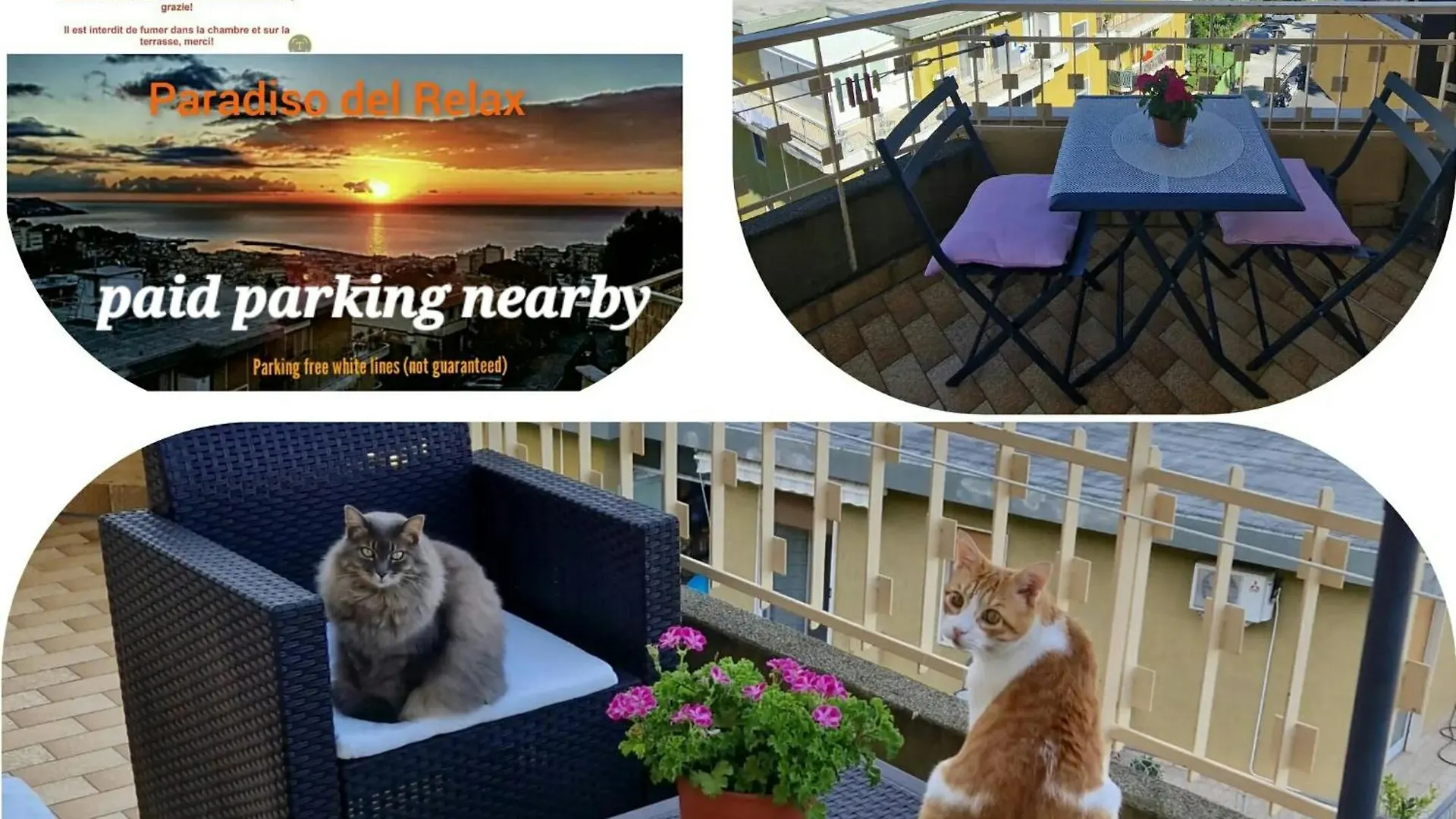 Guest house Il Paradiso Del Relax Private Room With Bathroom Parking Sanremo Italy